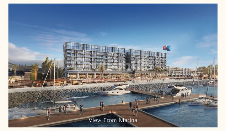 Cicil 34 Juta atau 2,7M Apartemen Baru The Palm Beach 2 Br di Riverwalk Island Pik