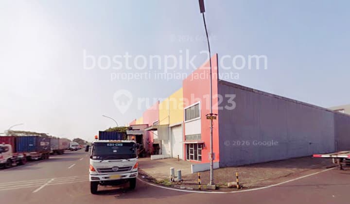 Warehouse 16.5x36 Corner Sedayu Bizpark Cakung Front Facing Cakung Toll Road 587 M2