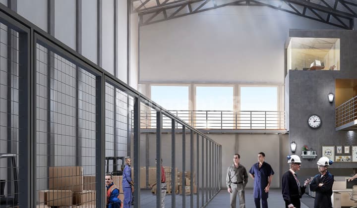 Gudang 15,6X13,8 Hoek Sedayu Bizpark Cakung Multiguna 4 In 1