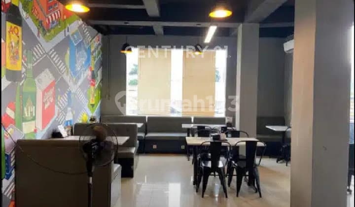 Ruko Pinggir Jalan Utama Kemanggisan Dekat Kampus Binus