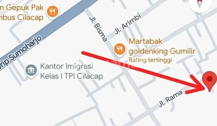 Tanah Jl Rama Gumilir 5 Menit Tugu Lilin, Siap Bangun: Siap AJB