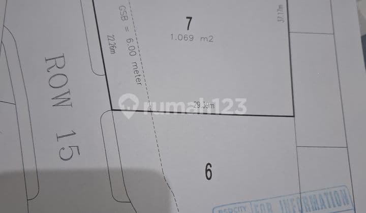 Dijual Kav Telaga Golf Blok A2 No.7 Bsd