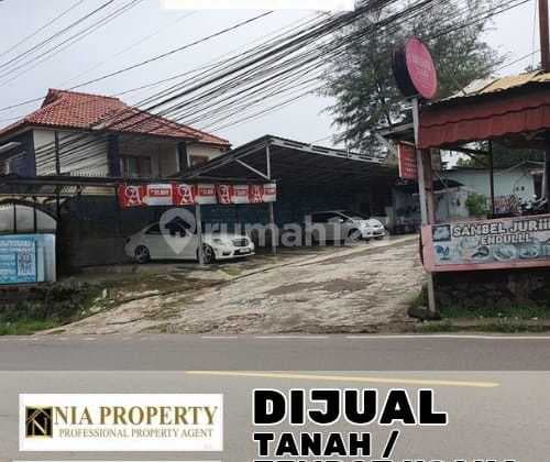 Dijual Cepat Tanah / Tempat Usaha Lokasi Strategis di Area Cikeas