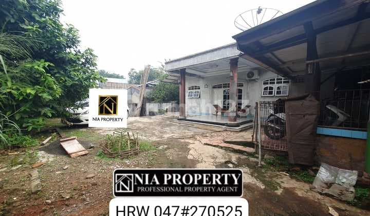 Dijual Tanah & Bangunan Strategis di Jalan Pekapuran, Sukatani, Tapos, Depok