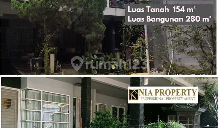 Rumah Kuldesak (Pojok) Strategis, Siap Huni di The Address Cibubur, Tapos, Depok