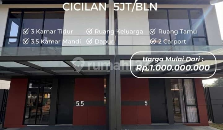 Rumah Dijual di Lippo Cikarang Cendana Suites