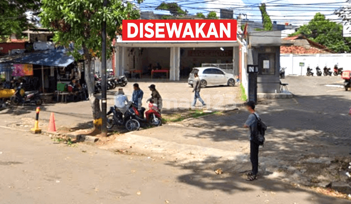 Lahan Usaha Bangunan 1 Lantai Ex Resto Sudah SHM di Cikokol
