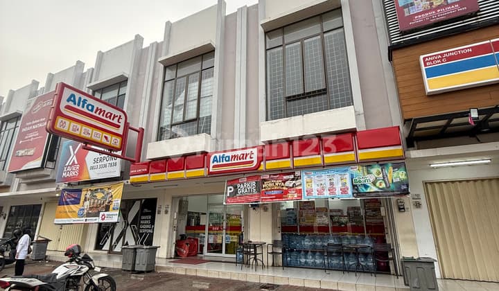 Ruko Aniva Junction (Alfamart) 2 Lt Murah Lokasi Strategis Tangerang - H20002