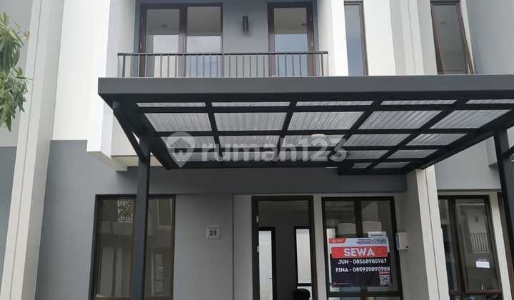 Disewakan Rumah Baru di Paramount Petals