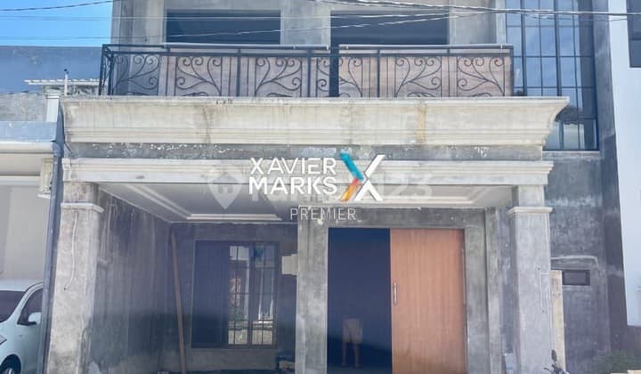 Dijual Rumah Murah 80% Pembangunan, Desain Ornamen Sesuai Kemauan. Dekat dengan Kampus Umm dan Unisma