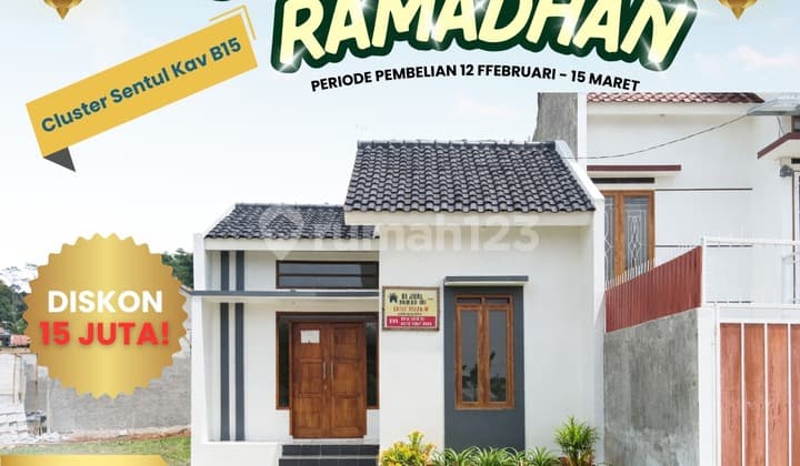 Rumah Minimalis Modern Bebas Banjir Pegunungan Cileunyi
