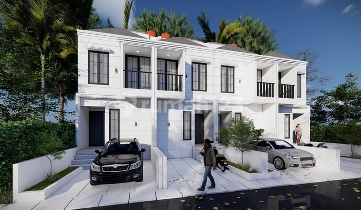 Rumah 2 Lantai 10 Meter ke Jalan Setu Mabes Cipayung Jakarta Timur