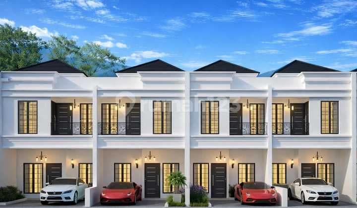 Rumah 2 Lantai Akses 2 Mobil Bebas Banjir Ciracas Jakarta Timur