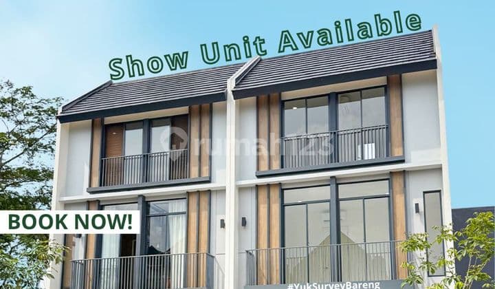 Malibu Village 3 Lantai Desain Modern & Lokasi Strategis Best Deal! Rumah Baru