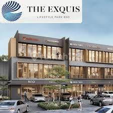 Terbaru Ruko Exquis BSD City - Desain Elegan, Lokasi Strategis, Nilai Investasi Tinggi