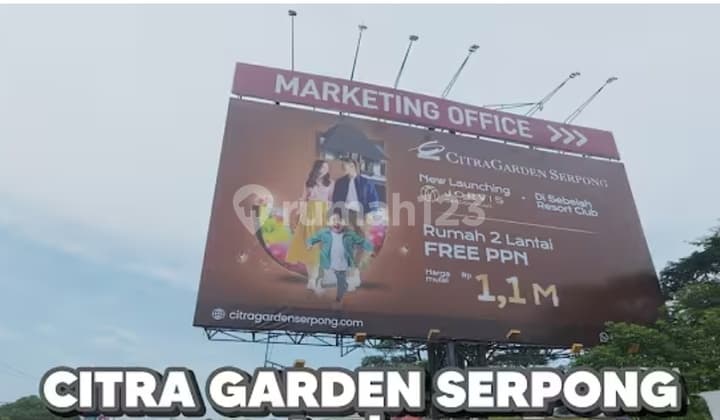 Closest to Atma Jaya University & ACS Jakarta Citra Garden Serpong Jorvis Resort Club