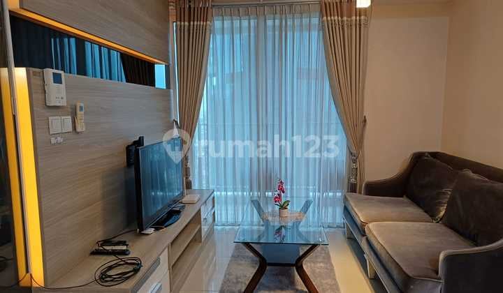 For Rent Casa Grande Apartment 2+1 Bedrooms Area 78 M2 New Furnish South Jakarta