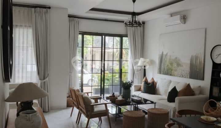 Bu! Rumah 3 Lantai Full Furnished di Cluster Neo Catalonia, Bsd