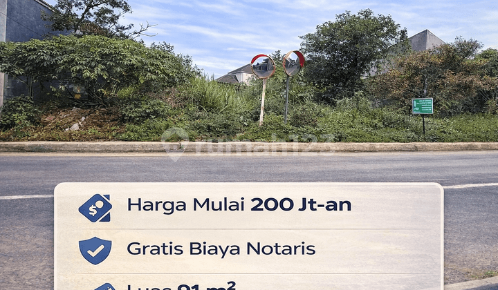 Kavling Strategis 91 M² di Cimekar 10 Menit ke Ipdn & Ikopin