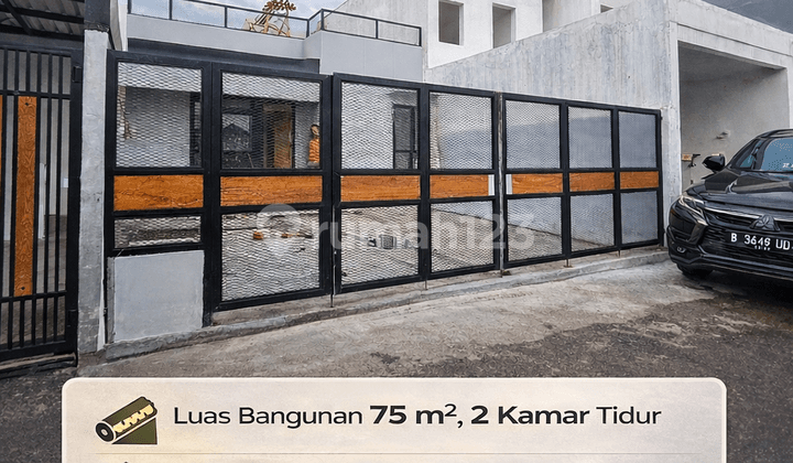 Harga 700Jt! Rumah Minimalis 75/103 Hadap Timur Bandung Kota