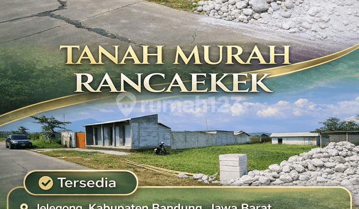 5 Menit ke Stasiun Rancaekek! Tanah 295M Strategis di Jelegong