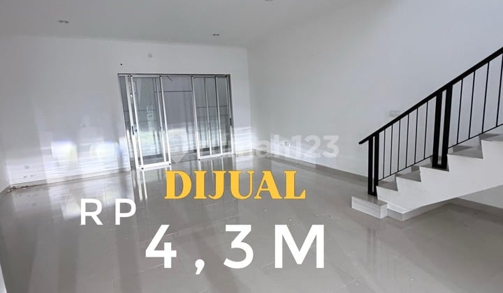 Rumah 2 Lantai Cluster Scarlet Pik 8X15 Dibawah Harga Pasaran