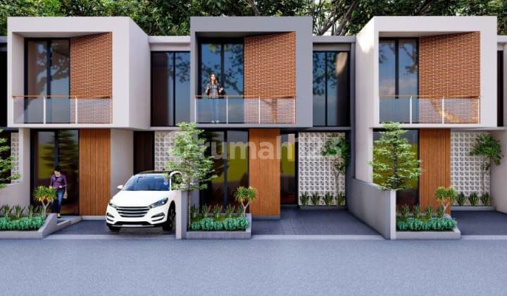 Rumah Modern 2 Lantai di Jeruklegi, Cilacap