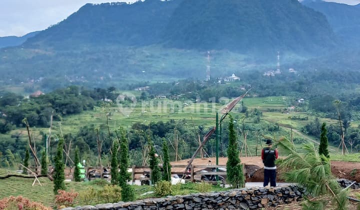 Tanah Kavling Siap Bangun View Pegunungan Jalur Puncak 2