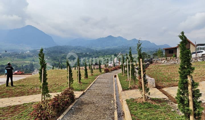 Tanah Kavling Nuansa Eropa Legalitas SHM View Pegunungan 500 Mdpl