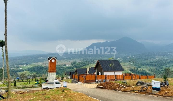 Tanah Murah Bernuansa Eropa Siap Bangun Villa View Pegunungan