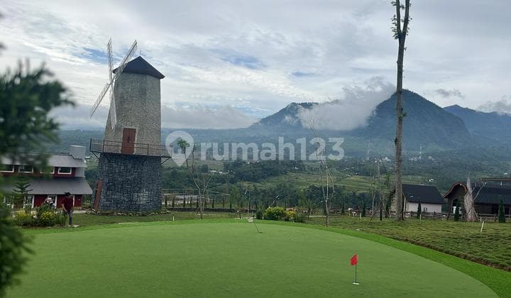 Tanah Kavling Murah Free SHM di Puncak Dua Bogor View Pegunungan