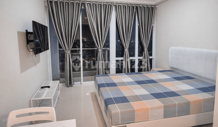 Unit Studio Cantik Puri Mansion Jakarta Barat - Furnished & Ready (Bisa Jual/Sewa)