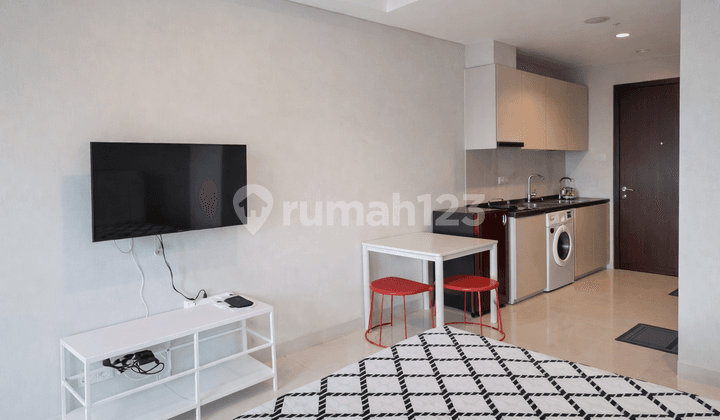 Unit Studio Cantik Puri Mansion Jakarta Barat - Furnished & Ready (Bisa Jual/Sewa)