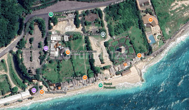 Rare Tanah Beachfront di Pantai Pandawa , Kutuh