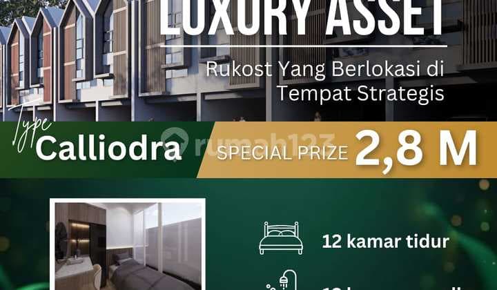 Calliodra Co Living Rukos Pertama di Surabaya yang Berani Kasih Pasive Income 288 Juta di Tahun Pertama