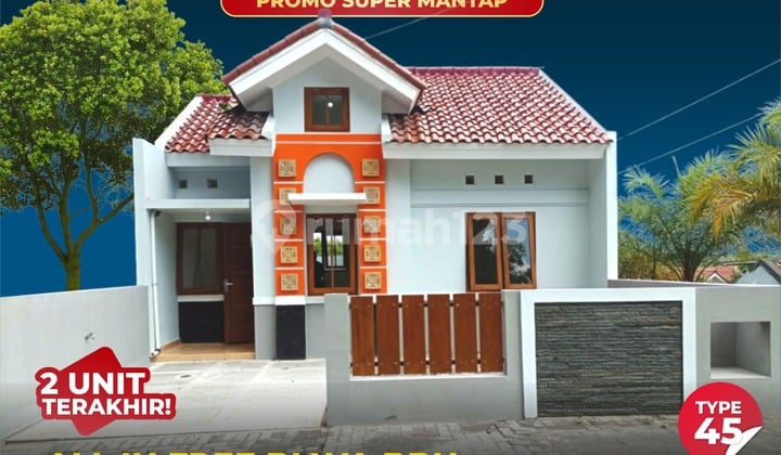 Rumah Siap Bangun Dalam Perumahan di Bangunjiwo