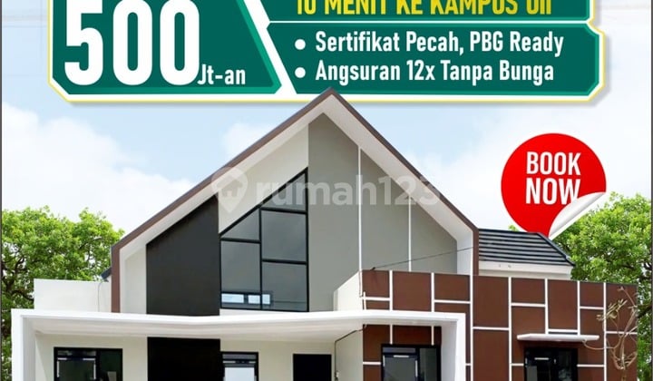 Rumah Strategis Scandinavian Dekat Uii Jl Kaliurang