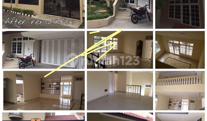 Dijual Rumah Mewah 2 Lt di Kemanggisan