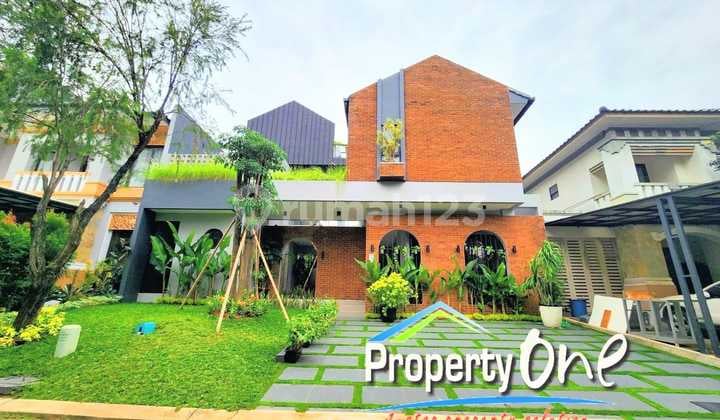 Jual Rumah Luas 3 Lantai Lokasi Strategis di The Green Dekat Akses KRL Rawa Buntu dan Tol BSD