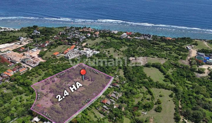 2.4 Hectare Freehold Land In Pandawa With Ocean View