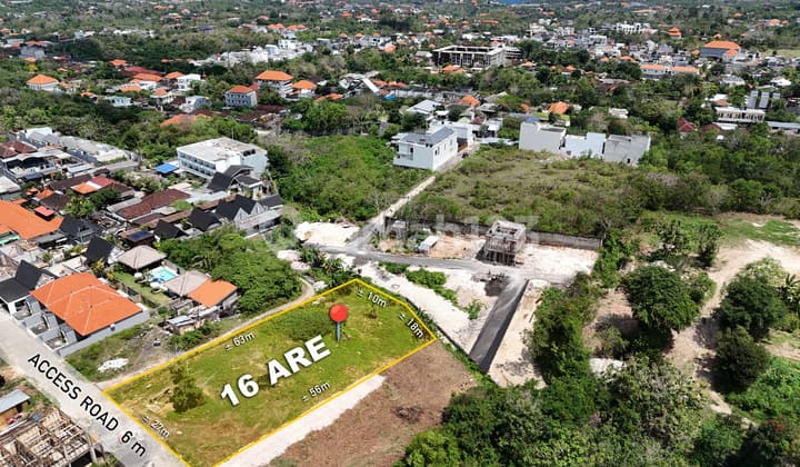 16 Are Leasehold Land In Ungasan With Ocean View