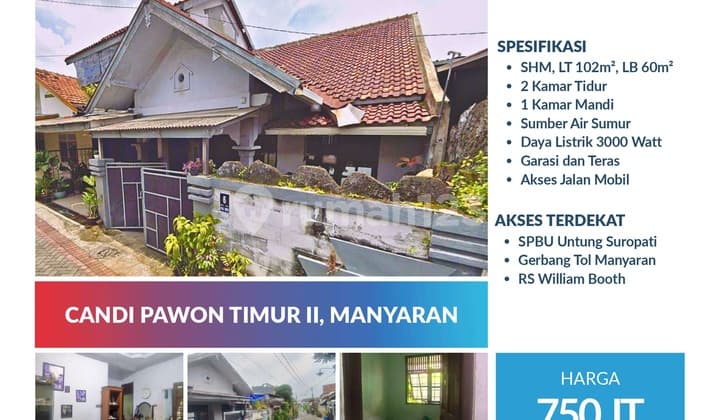 Rumah Siap Huni Candi Pawon Timur Ii, Manyaran Kota Semarang By Prabowo Siswanto