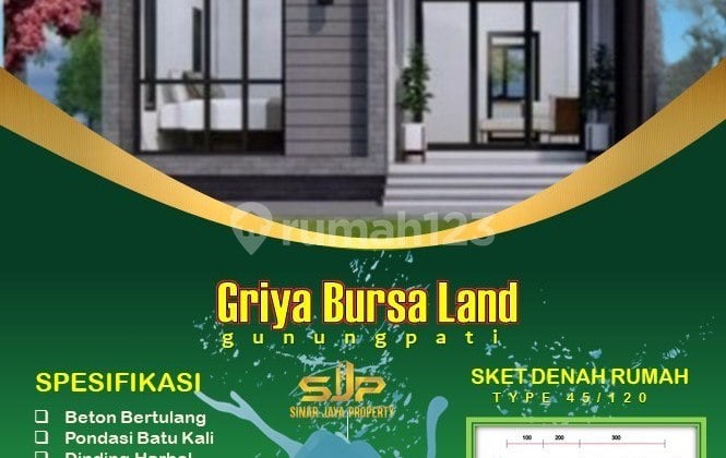Kavling & Rumah Sinar Land 4 Gunungpati By Prabowo Siswanto Property