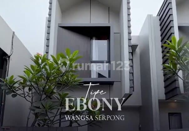 Rumah, 2 Lantai, SHM Wangsa Serpong Dkt Exit Tol Serpong