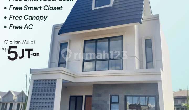 Jual Rumah 2 Lantai Siap Huni SHM di Cibubur Dkt Exit Tol
