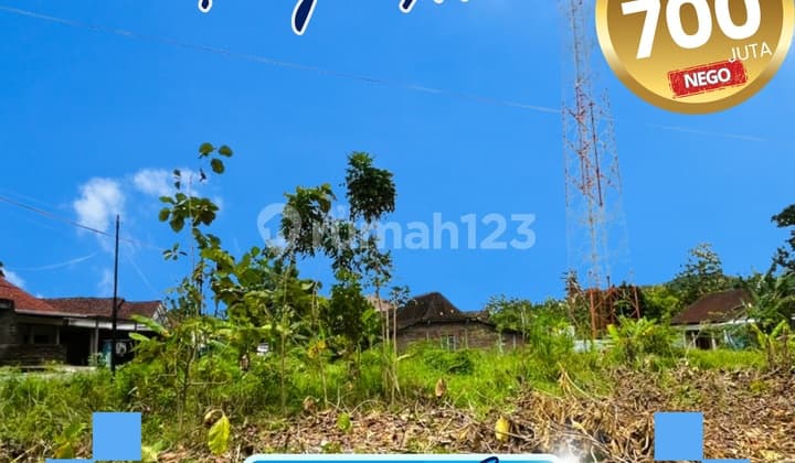 Land for Sale in Ungaran by the Roadside
