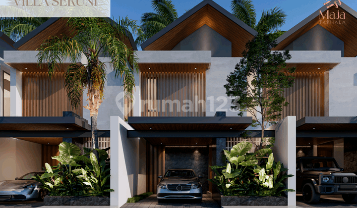 Villa Seruni Maja Taphala - Compact Luxury 3Br dengan Void Space & Private Pool, Desain Kecil Rasa Besar