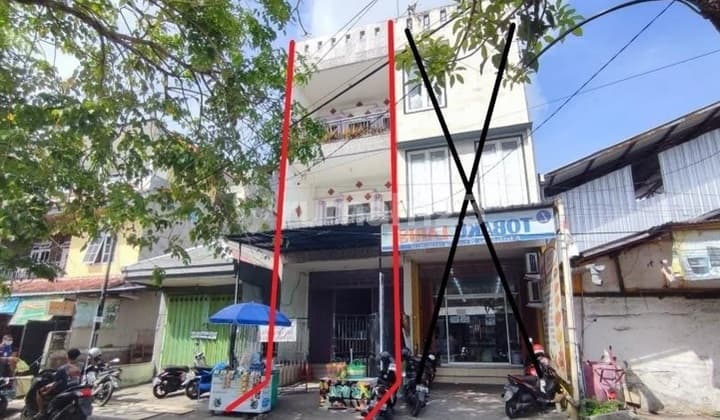 Ruko Prime Depan Pasar Kuta - 4 Lantai Siap Jadi Mesin Cuan Anda!