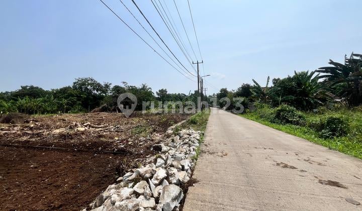 Kavling Murah Pinggir Jalan 1 Juta-An/M Dekat Stasiun Jatake