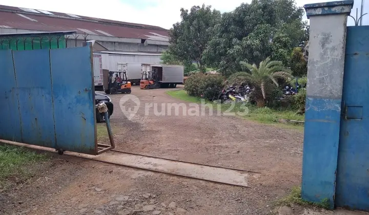 Dijual Gudang dan Tanah di Jl. Plp Curug Tangerang